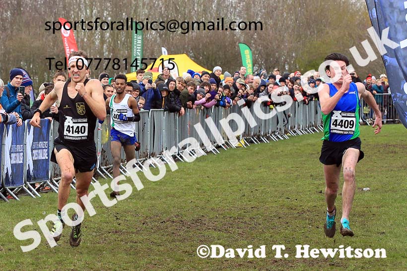 Senior Mens 2023 UK CAU Inter Counties Cross Country Champs, Prestwold Hall, Loughborough. Photo: David T. Hewitson/Sports for All Pics